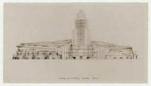 Palast der Sowjets. Zweiter Durchgang (offen)