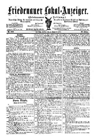 Nr. 260, 03.11.1911
