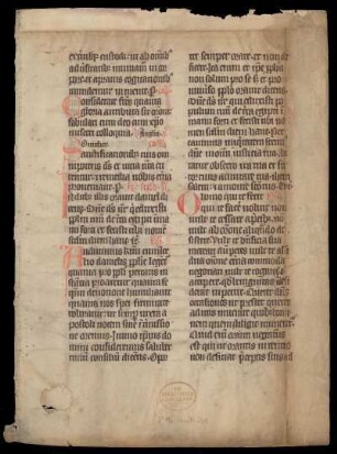 Breviarium (Fragment)