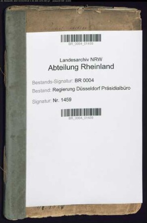 Anweisungen zur Abfassung der Verwaltungsberichte