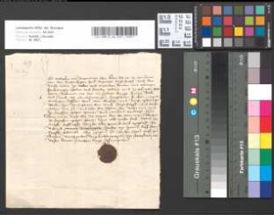 Wilhelm von Brambach gibt dem Erzbischof Ruprecht von Köln eine stete Sühne. d. Soterstag nach Frauentag assumt.