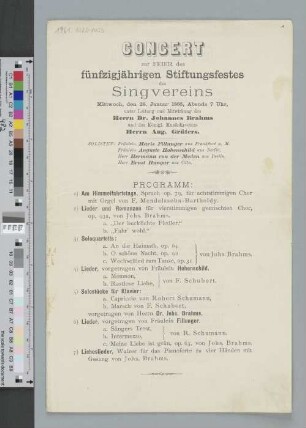 Sendung an Rudolf von Beckerath