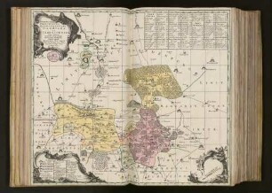 Præfecturæ Principatus Querfurtensis Dahmiana Et Iüterboccensis : cum vicinia oppidis, vicis, pagis accurate distincta