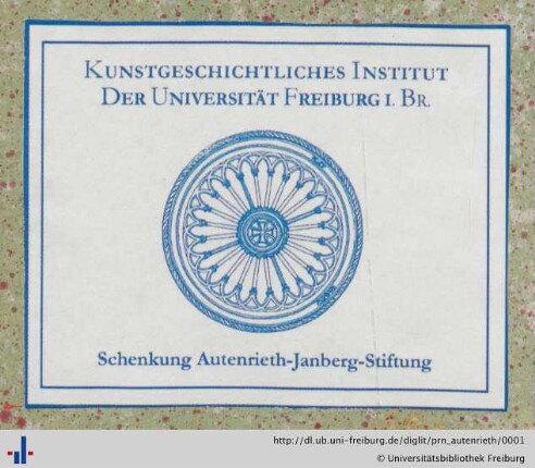 [Provenienz]: Autenrieth-Janberg-Stiftung