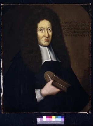 Bildnis des Thomas Gautier, 1687-1709 Professor der Theologie in Marburg (1638-1709)