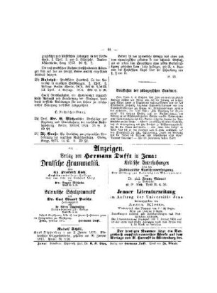 Briefkasten des pädagogischen Seminars