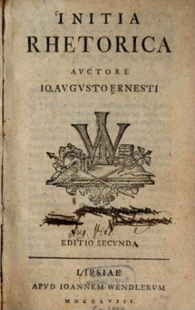 Initia Rhetorica