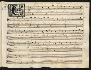 Clori vezzosa Clori; S, bc; HWV 95