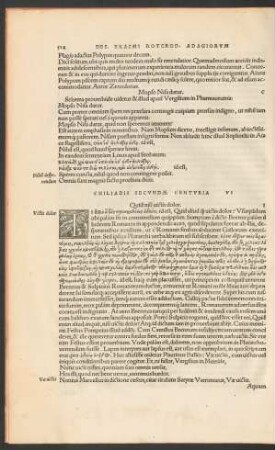 Chiliadis Secundae Centuria VI