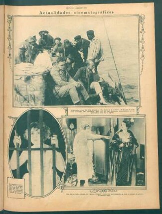 Actualidades cinematográficas [Fotografías]