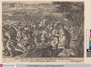 [Giovanni de Medici defeated; Giovanni de Medici wurde besiegt]