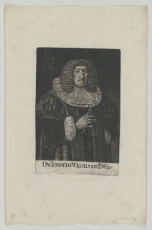Bildnis des Iodocus Wilhemus Ebner