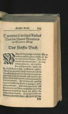 Das fünffte Buch.