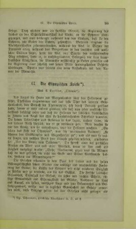 Die Olympischen Spiele