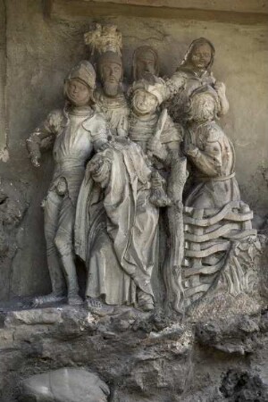 Ölberg — Judas Ischariot und Soldaten