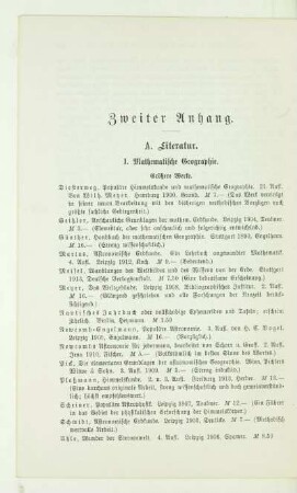 Zweiter Anhang