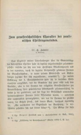 505-524 Zum genossenschaftlichen Charakter der paulinischen Christengemeinden