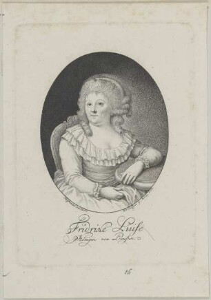 Bildnis der Fridrike Luise von Preußen