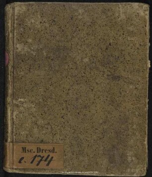 Griechische Handschrift - Mscr.Dresd.e.174