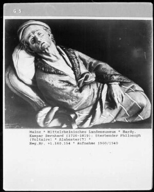 Sterbender Philosoph (Voltaire)