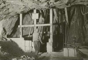 Kleinvoigtsberg, Grube Alte Hoffnung Gottes, Füllort, Alte Fahrung