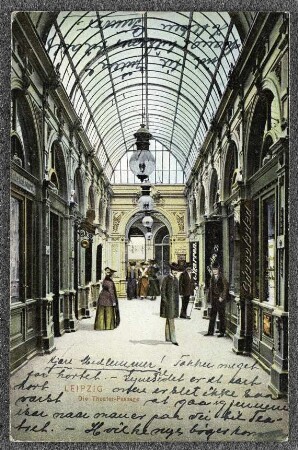 Leipzig. Die Theater-Passage