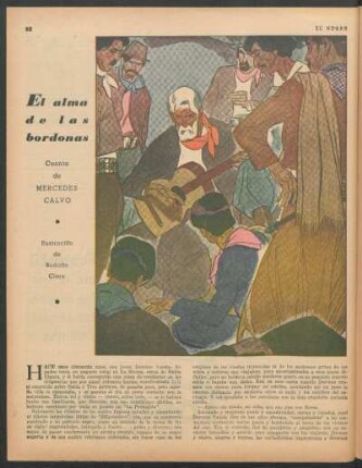 El alma de las bordonas : Cuento