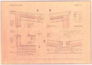 Werkakademie Kassel: Wohnhausdetails (Gartenhofhaus) 1:5