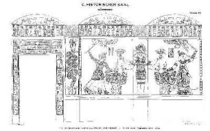 Tafel 20. C. Historischer Saal. Südwand