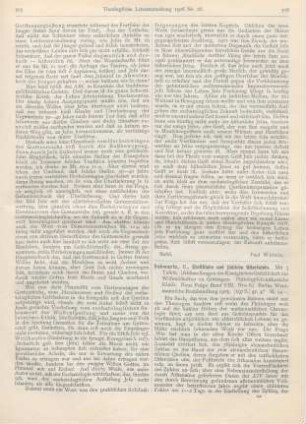 506-509 [Rezension] Schwartz, Eduard, Christliche und jüdische Ostertafeln