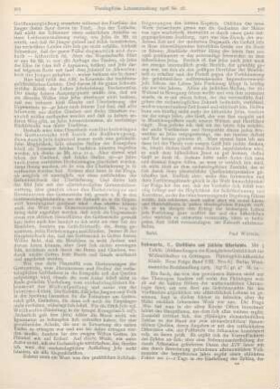 506-509 [Rezension] Schwartz, Eduard, Christliche und jüdische Ostertafeln