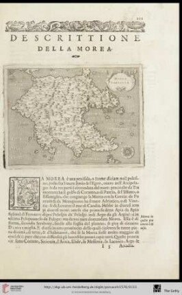 Descrittione della Morea
