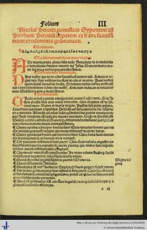 Rudimenta grammatices