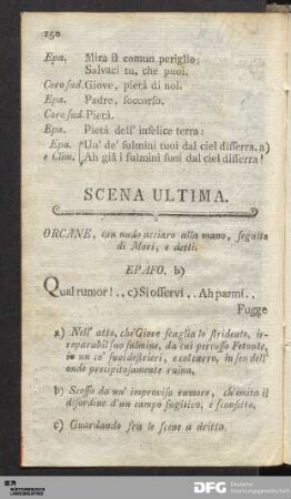 Scena Ultima./ Lezter Auftritt.