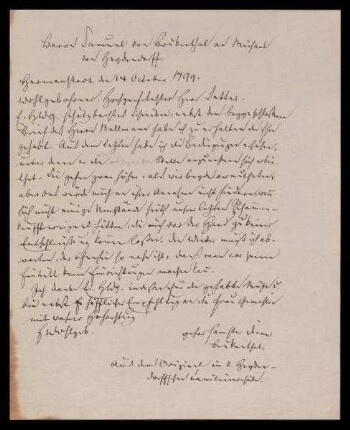 1799, Oktober 14
