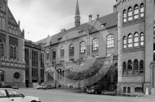 Innenhof der Lettischen Kunstakademie in Riga