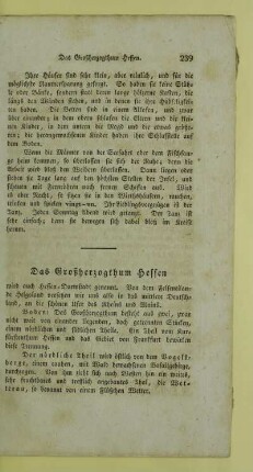 Das Großherzogthum Hessen
