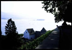 Rapperswil: Zürichsee von der Grafenburg aus