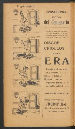 El gato fugitivo - [Cómic]