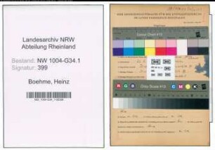 Entnazifizierung Heinz Boehme , geb. 26.09.1915 (Dentist)