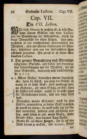 54-58, Cap. VII