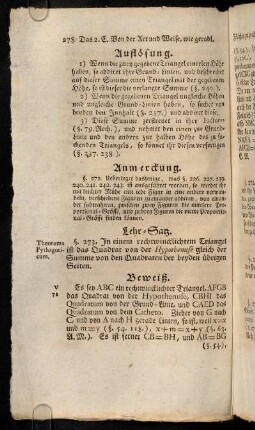 278-279, 2. Capitel (§ 273 - 276)
