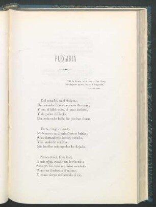 Plegaria