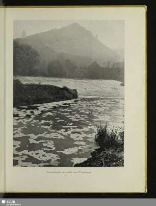 Unstrutwehr unterhalb der Neuenburg