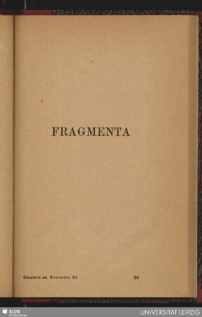 Fragmenta