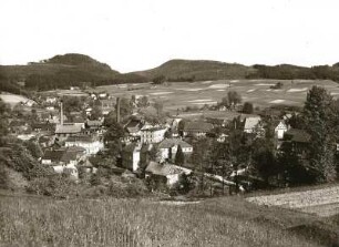 Oberkreibitz (heute Horní Chřibská /Tschechien). Ortsteilansicht. Blick nach Nordwesten