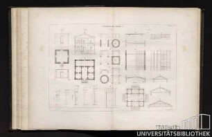 Planche 1. Éléments Des Édifices.