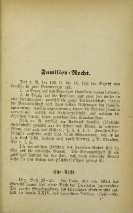 Familien-Recht.
