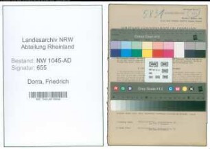 Entnazifizierung Friedrich Dorra , geb. 27.10.1902 (Angestellter)
