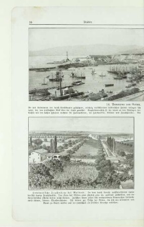 14. Panorama von Genua, von Südosten gesehen